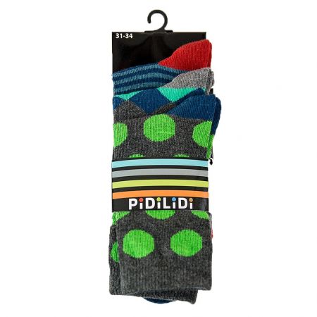 ponožky chlapecké - 3pack, Pidilidi, PD0129, Kluk - 38-39