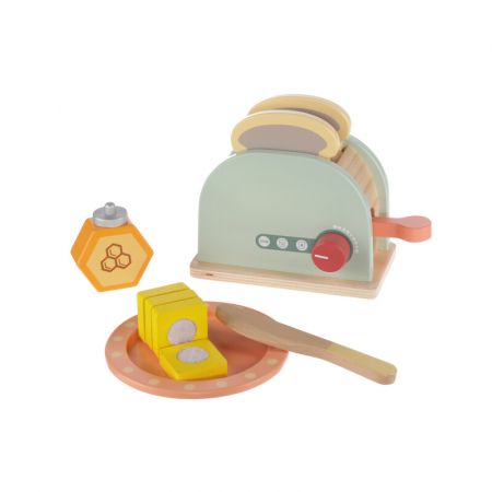 ZOPA - Dřevěný toaster set, Wood