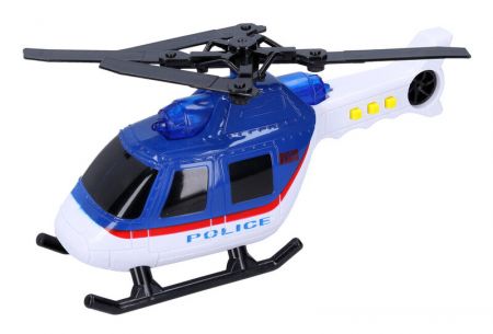 WIKY - Vrtulník policie s efekty 18cm