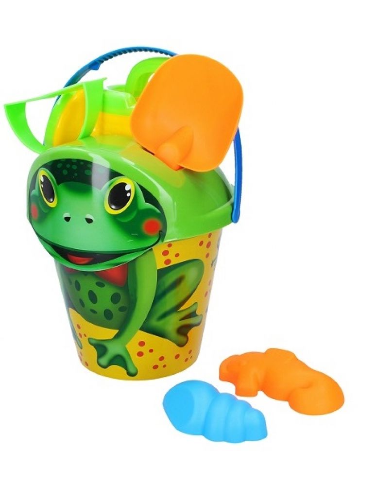 WIKY - Sada do písku Velký kyblík zvířátka 6ks, Mix Produktů