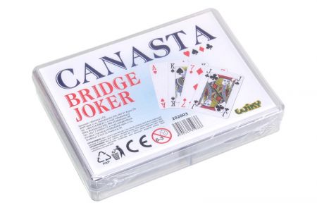 WIKY - Karty Canasta - plast. krabička