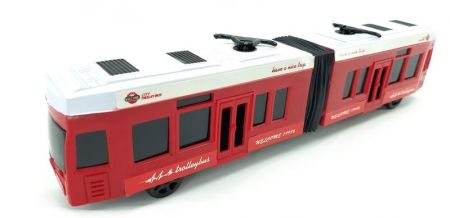 WIKY - Tramvaj na setrvačník 31cm - modrá