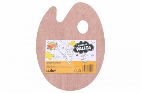 WIKY - Dřevěná malířská paleta 18x24cm