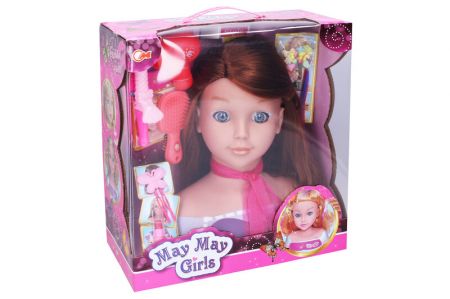 WIKY - Česací hlava s příslušenstvím 28 cm