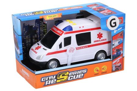 WIKY - Auto sanitka s efekty 18 cm