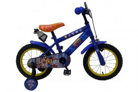VOLARE - Dětské kolo Paw Patrol – chlapecké – 14 palcové – Červeno-modrý – 95 % sestaveno