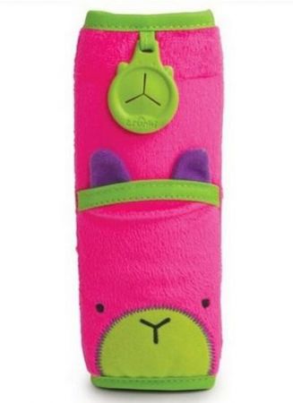 TRUNKI - Návlek na bezpečnostní pás růžový 3r+