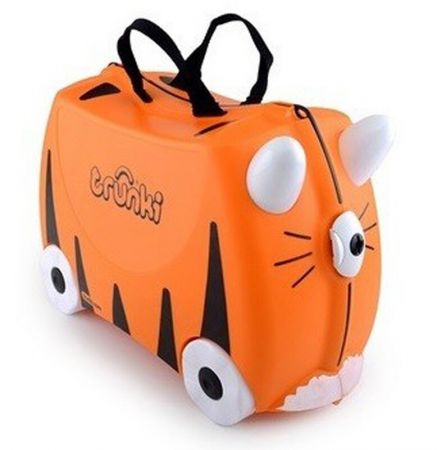 TRUNKI - Kufřík cestovní odrážedlo Tiger 3r+