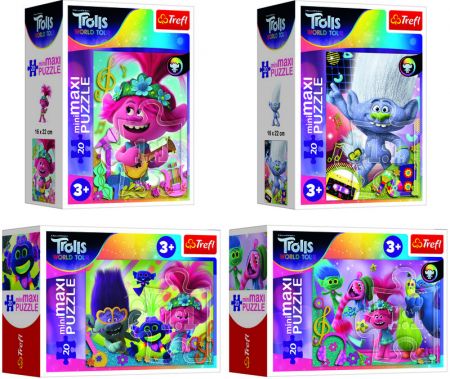 TREFL - Puzzle mini -Trolls