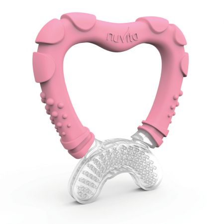 NUVITA - Masážní kousátko 6+, Pastel pink