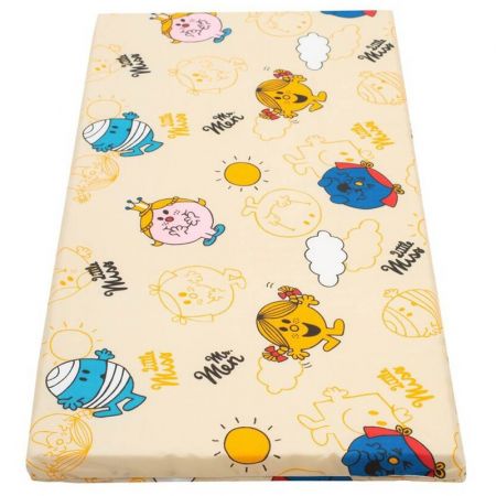 NEW BABY - Dětská pěnová matrace 120x60 oranžová - různé obrázky
