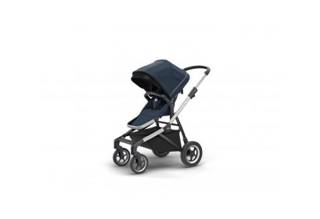 THULE SLEEK NAVY BLUE S KORBIČKOU městský kočárek