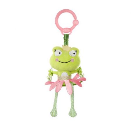 BRIGHT STARTS Hračka na C kroužku PiP Swing&Chime žabka 0 m+