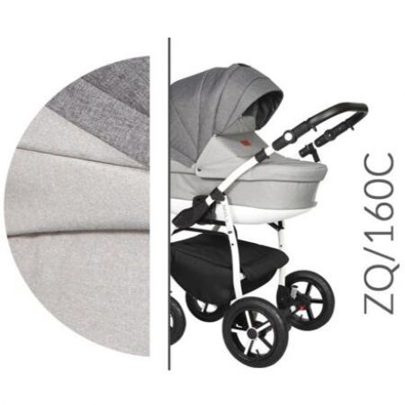 Kočárek Baby Merc Zipy Q 2019 dvojkombinace bílý rám ZQ/160C