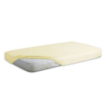 Nepropustné prostěradlo Baby Matex froté 140x70cm žluté