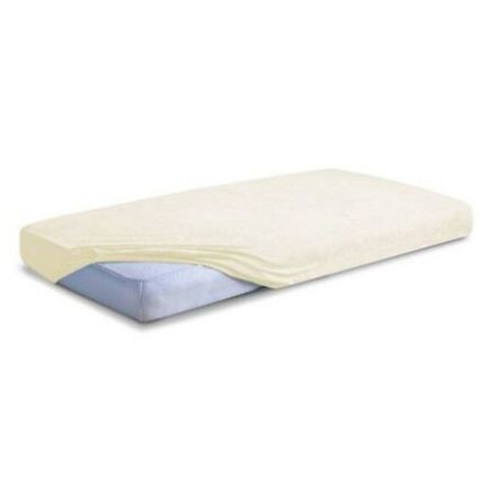 Nepropustné prostěradlo Baby Matex Jersey 120x60 cm ecru
