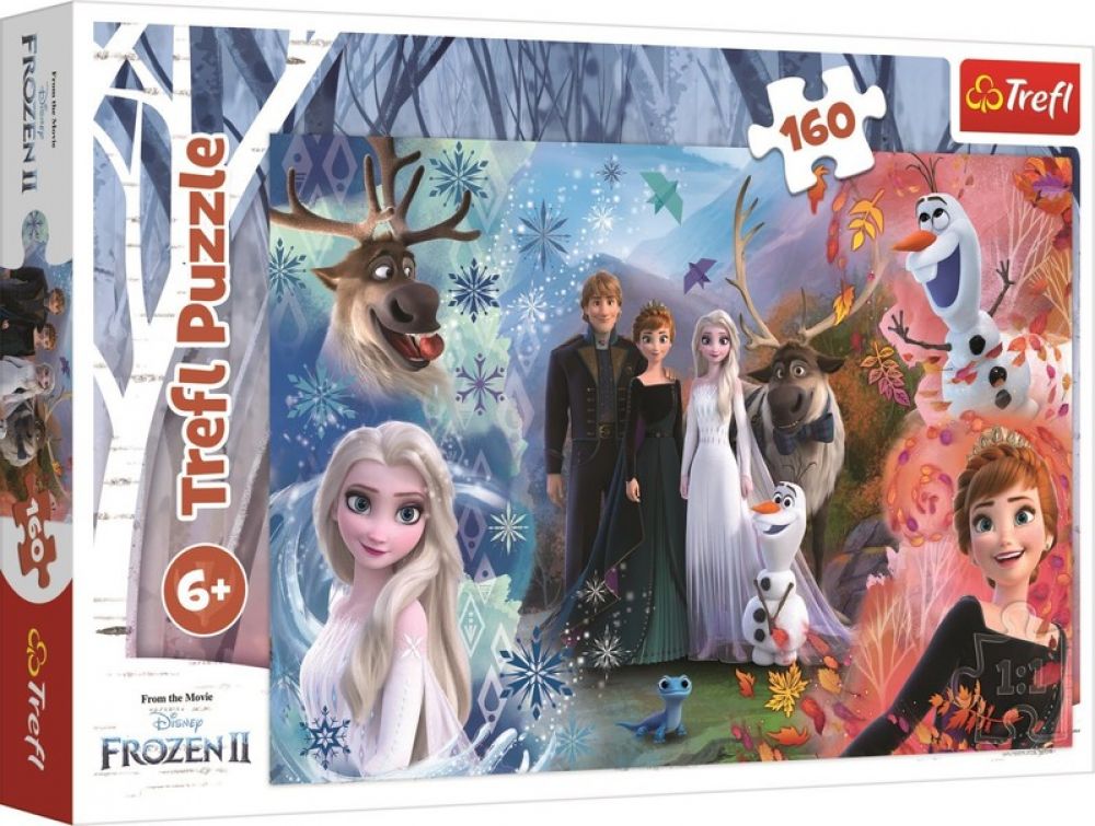 TREFL - Puzzle 160 Chci uvěřit snem Disney Frozen 2