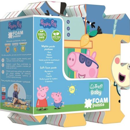 TREFL - Pěnové puzzle Peppa Pig léto