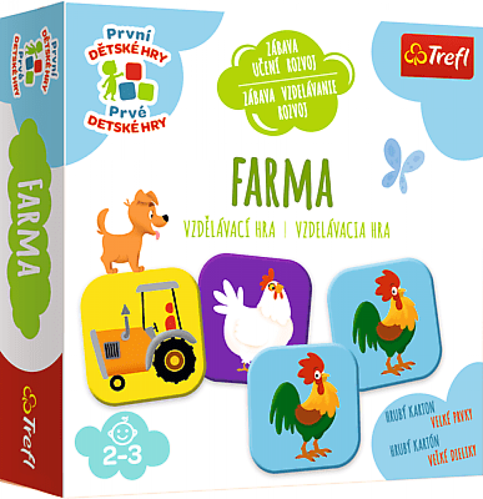 TREFL - Hra Toddler ABC - Farma