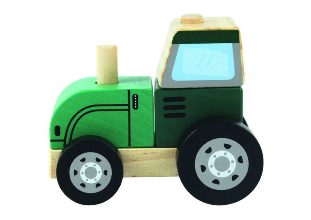 TREFL - Dřevěná hračka Traktor