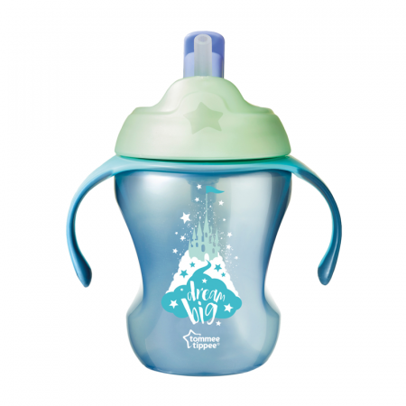 TOMMEE TIPPEE - Hrneček s brčkem Explora Easy Drink 230ml, 6m +