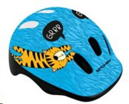 SPOKEY - FUN TIGER Dětská cyklistická přilba 52-56 cm