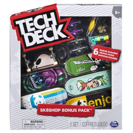 SPIN MASTER - Tech Deck Skateshop 6 Ks S Příslušenstvím