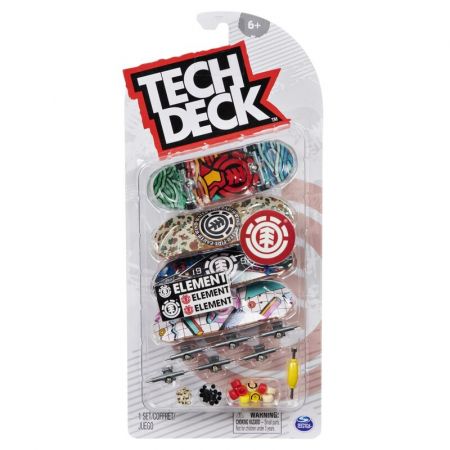 SPIN MASTER - Tech Deck Fingerboard Čtyřbalení