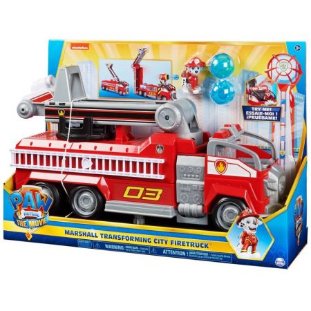 SPIN MASTER - Paw Patrol Film Velký Hasičksý Vůz S Efekty
