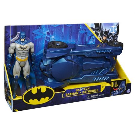 SPIN MASTER - Batman Batmobile S Figurkou 15Cm
