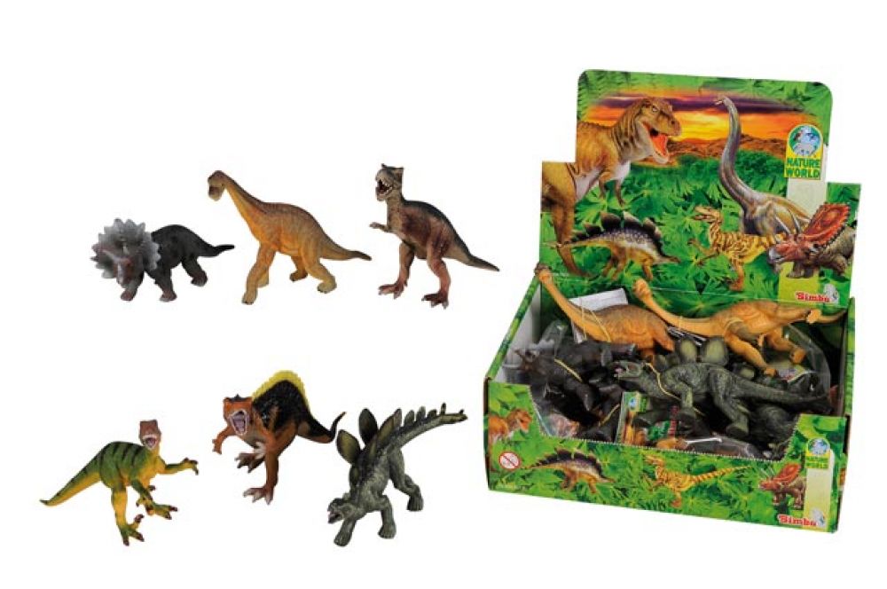 SIMBA - Figurka Dinosaura 14-16Cm, Mix Produktů, 6 Druhů