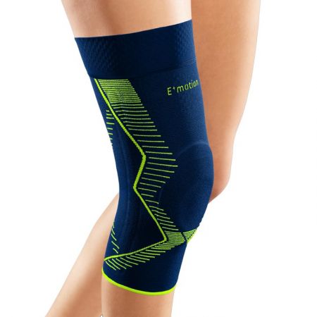 medi Genumedi E+motion extraweit kolenní bandáž, modrá/zelená - 6