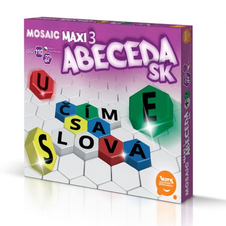 SEVA - Seva Mosaic Maxi 3-Abeceda česká