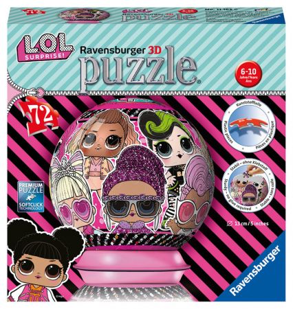 RAVENSBURGER - Puzzleball Lol 72 Dílků