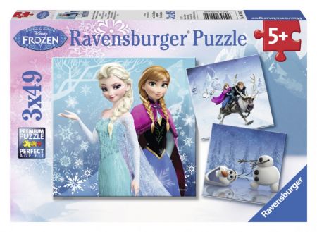RAVENSBURGER - Ledové Království 3 X 49D