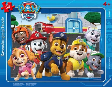 RAVENSBURGER - Tlapková Patrola 33 Dílků