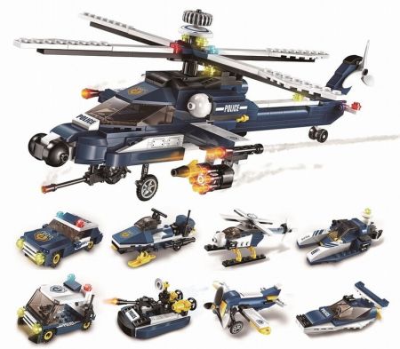 QMAN - Storm Armed Helicopter 1801 sada 8v1