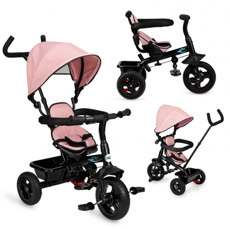 QKIDS - Tříkolka pro děti MILA pink