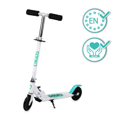 QKIDS - Dětská koloběžka FLO aluminium blue 2