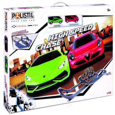 POLISTIL - Autodráha High Speed Chase Track Set