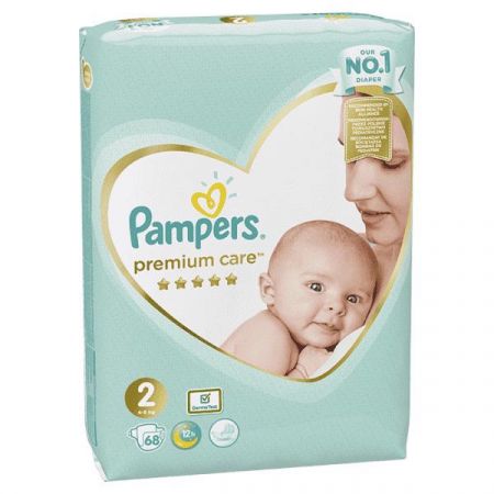 PAMPERS - Plienky Premium Care 2 MINI 4-8kg 68 ks