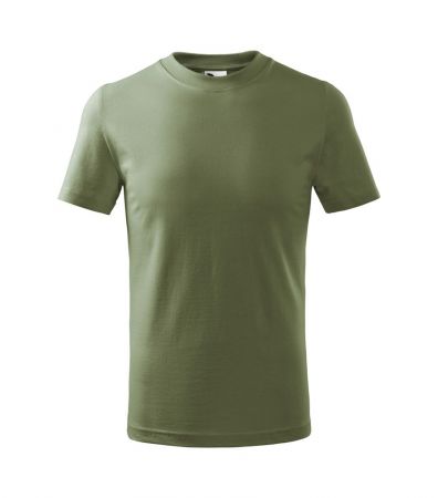 MALFINI (Adler) Dětské tričko Basic - Khaki | 158 cm (12 let)