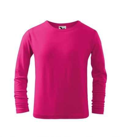 MALFINI (Adler) Dětské tričko s dlouhým rukávem Long Sleeve - Malinová | 158 cm (12 let)