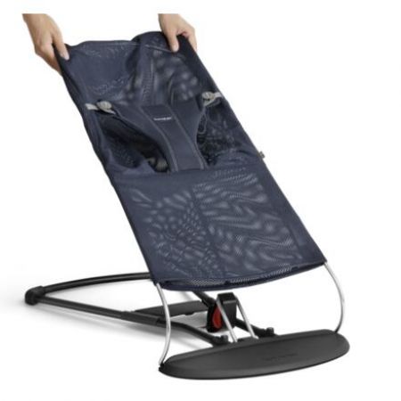 Potah na lehátko BabyBjörn BLISS Mesh modrý