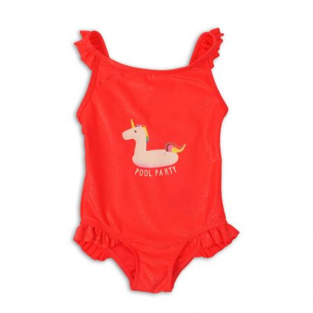 Plavky dívčí jednodílné, Minoti, TG SWIM 9, růžová - 74/80