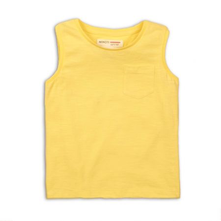 Tílko chlapecké, Minoti, 1VEST 8, žlutá - 74/80