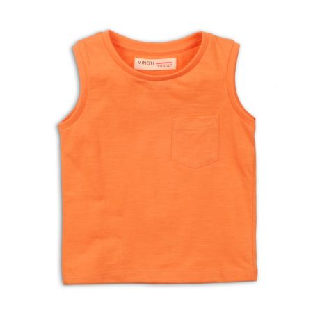 Tílko chlapecké, Minoti, 1VEST 6, oranžová - 74/80