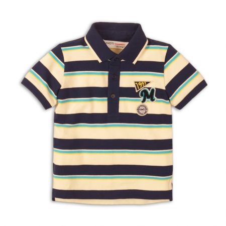 Tričko chlapecké Polo s krátkým rukávem, Minoti, Jeep 3, kluk - 80/86