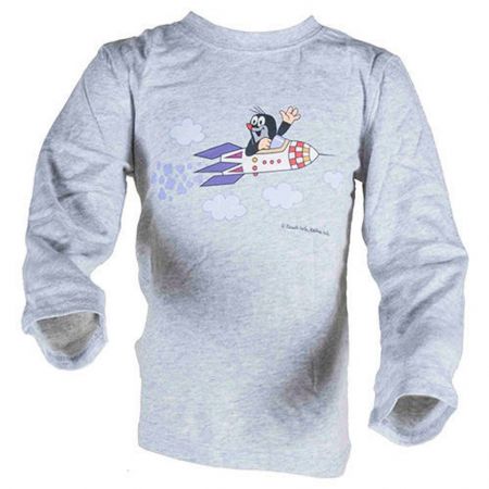 tričko dívčí KRTEK ROCKET, Pidilidi, 2018, šedá - 98