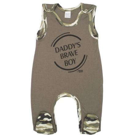 Kojenecké dupačky New Baby Army boy 56 (0-3m)
